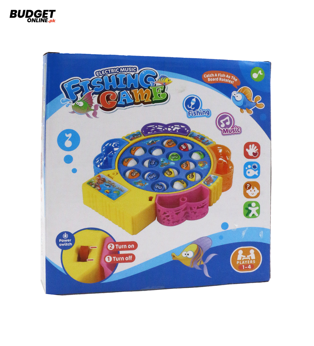 Electronic Fishing Game With 15 Fish