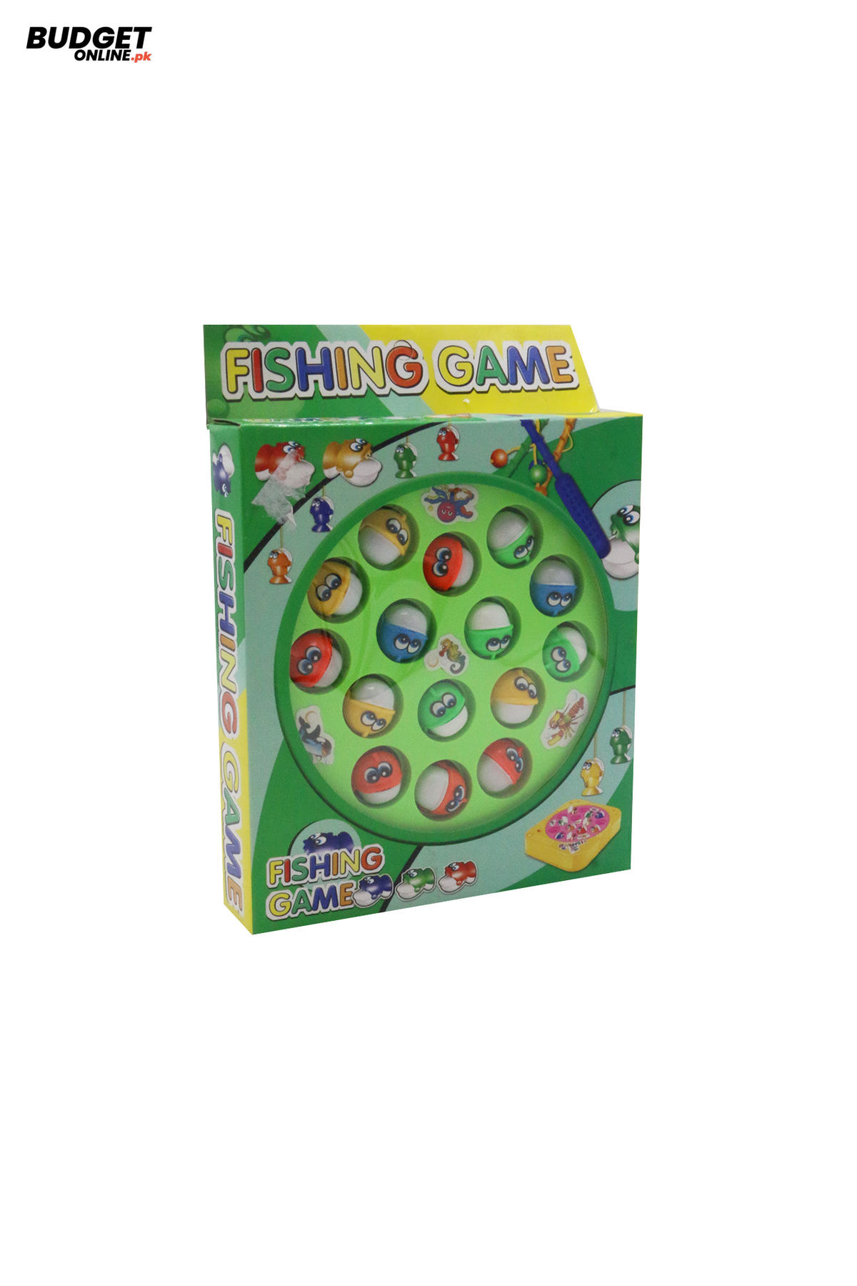 Fishing Game Set With 15 Fish