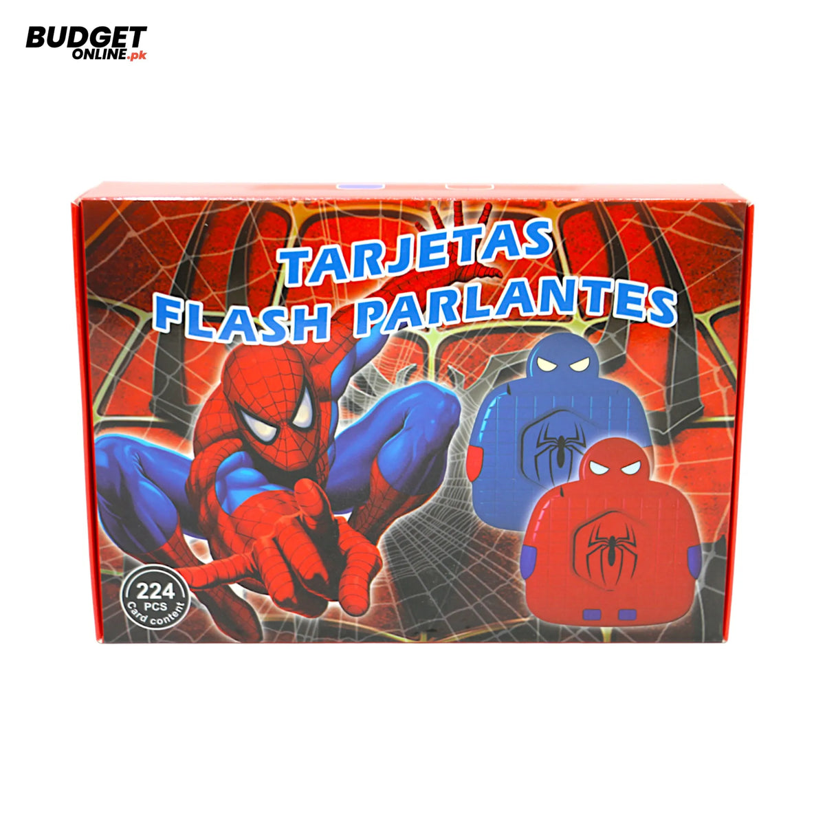 Spider-Man Talking Flash Cards Game