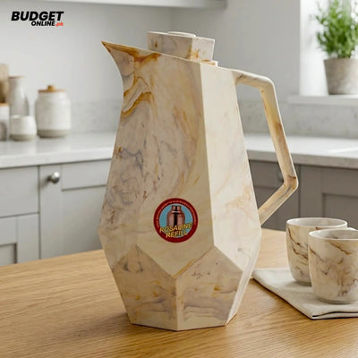 1 Litre Marble-Style Water Flask
