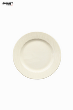 Ivory 8-Inch Quarter Plate
