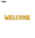 Welcome Foil Letter Balloons