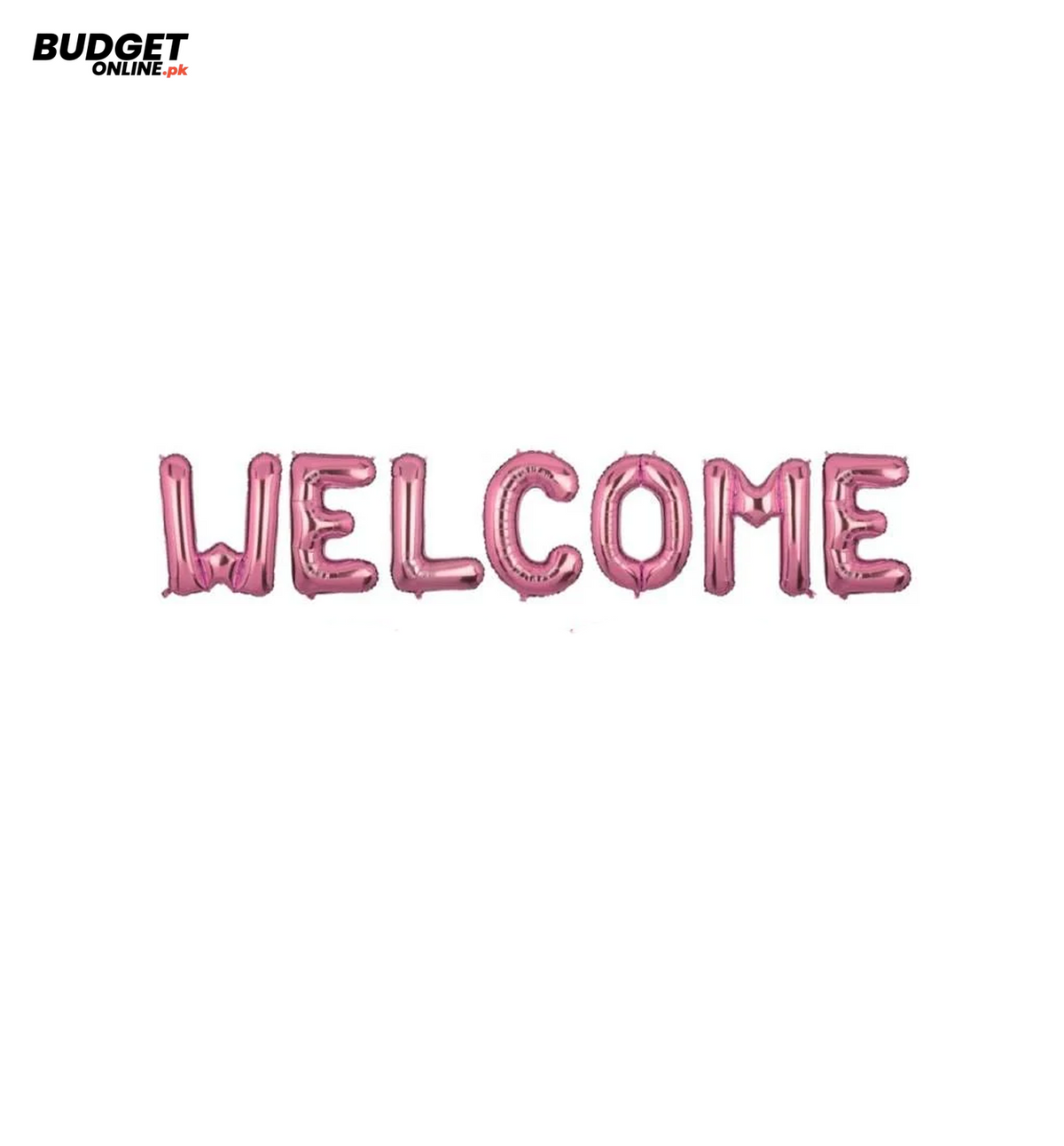 Welcome Foil Letter Balloons
