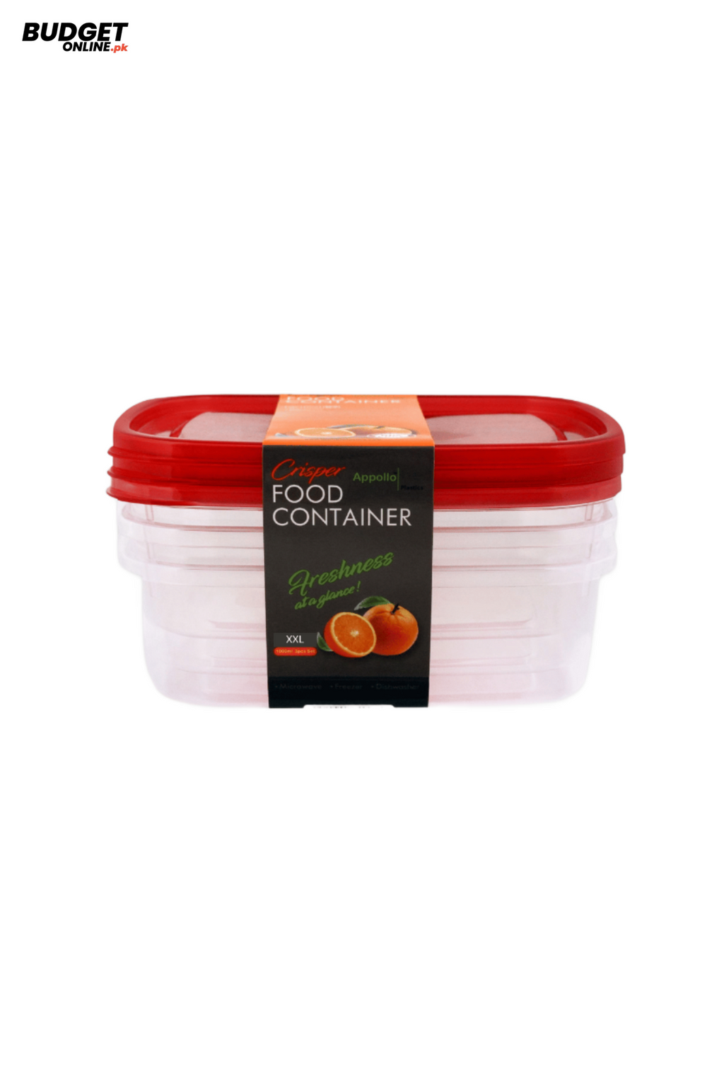 Apollo XXL Food Container Set – 3 Pieces