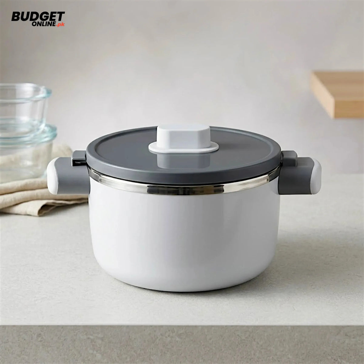 1.8L Gray Food Warmer Hot Pot