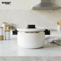 1.8L White Food Warmer Hot Pot