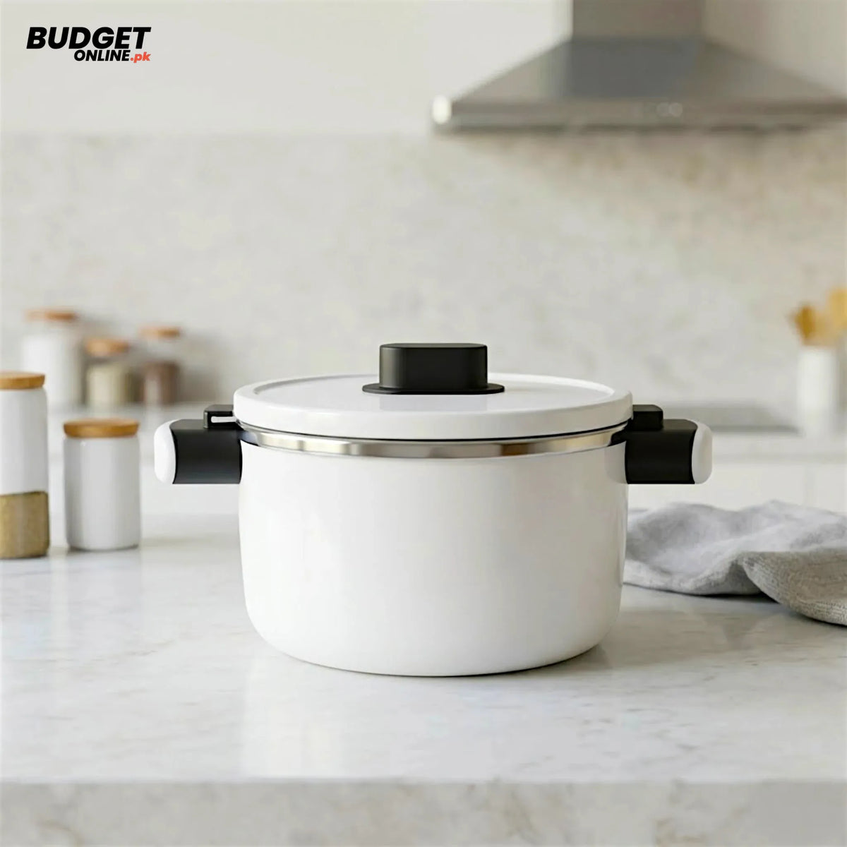 1.8L White Food Warmer Hot Pot