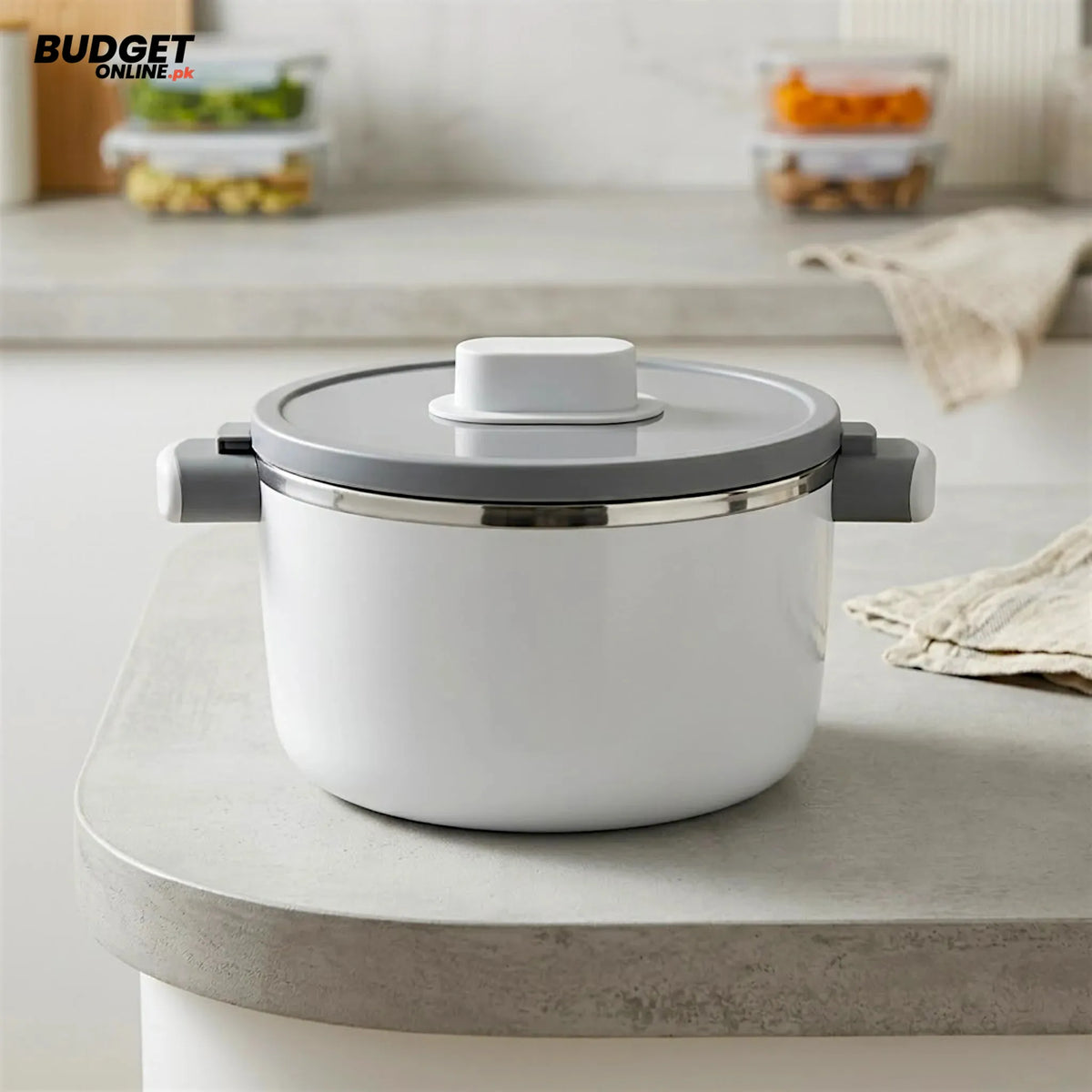 3.5L Gray Food Warmer Hot Pot