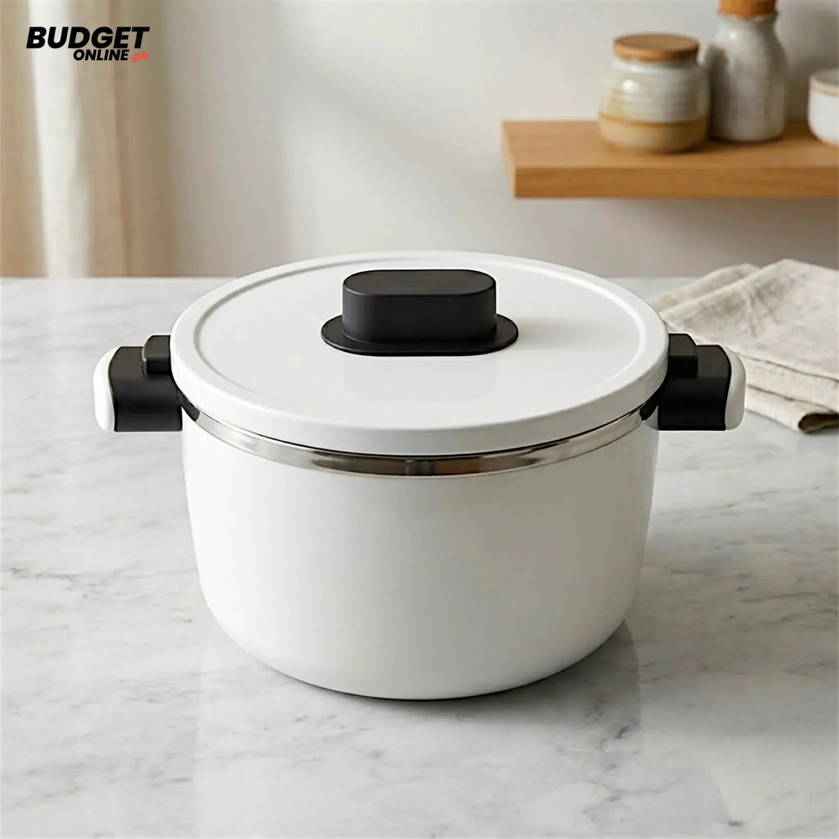 White 3.5L Food Warmer Hot Pot
