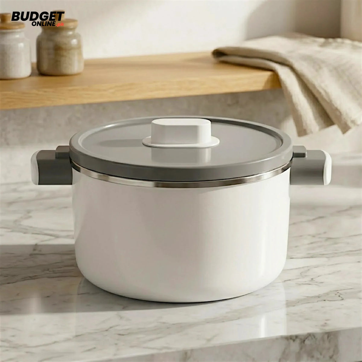 5.5L Gray Food Warmer Hot Pot
