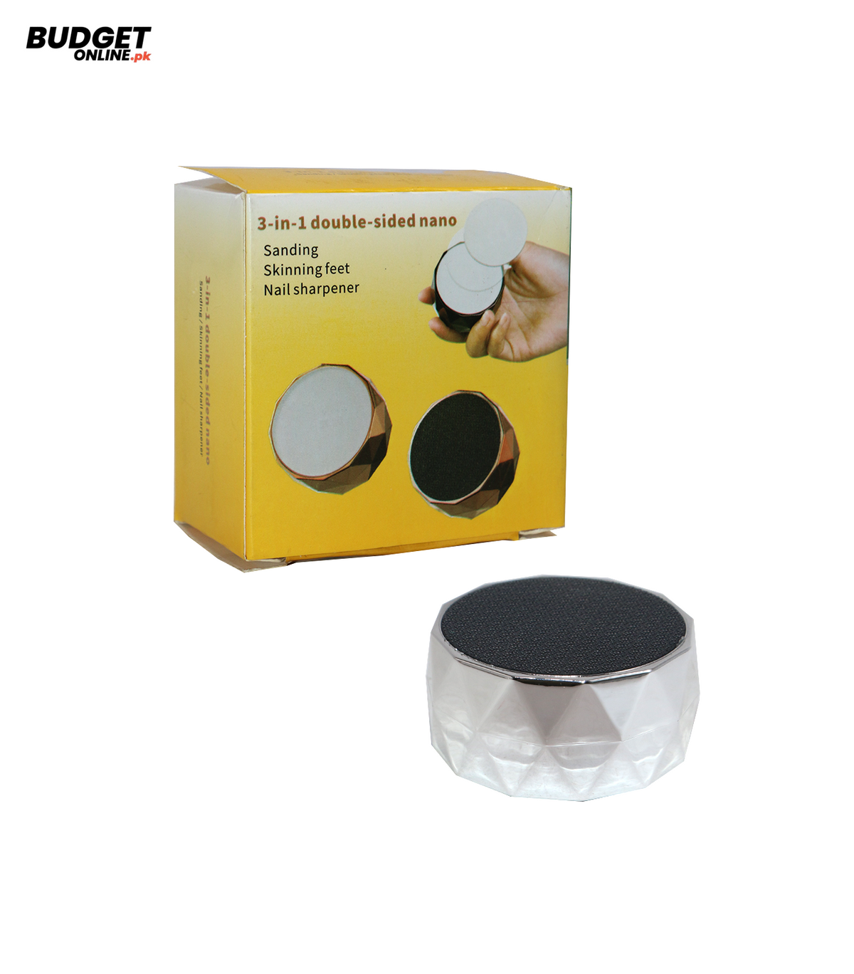 3-in-1 Double-Sided Nano Foot Filer