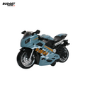 Friction Motorcycle Toy With Lights & Music