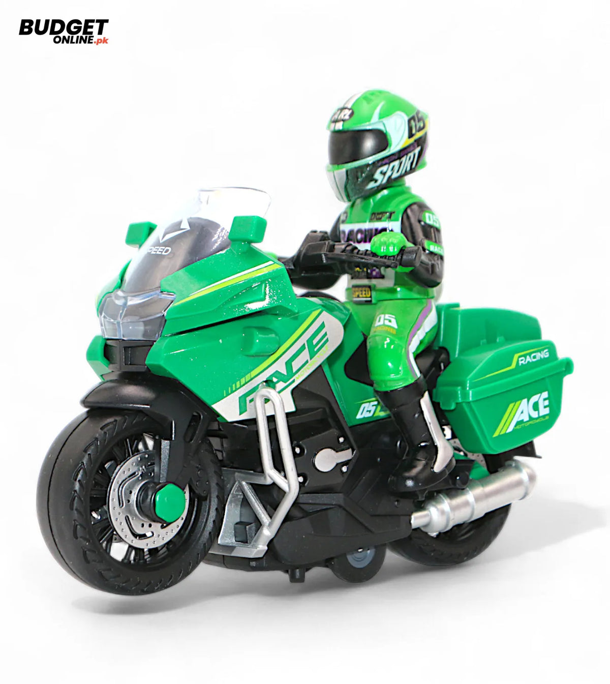 Friction Motorcycle Toy With Music & Lights