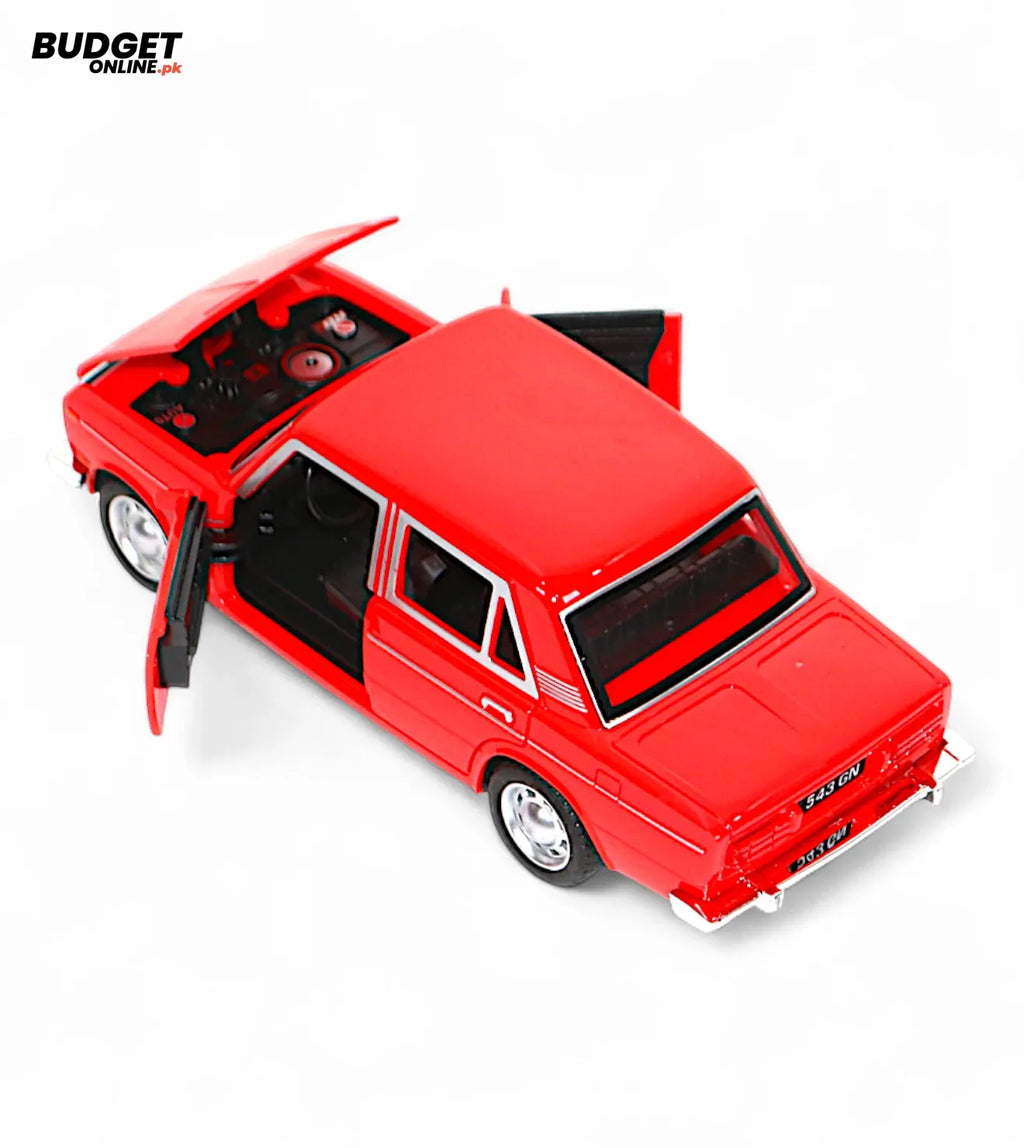 Friction-Powered Lada Toy Car with Lights & Sound