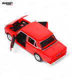 Friction-Powered Lada Toy Car with Lights & Sound