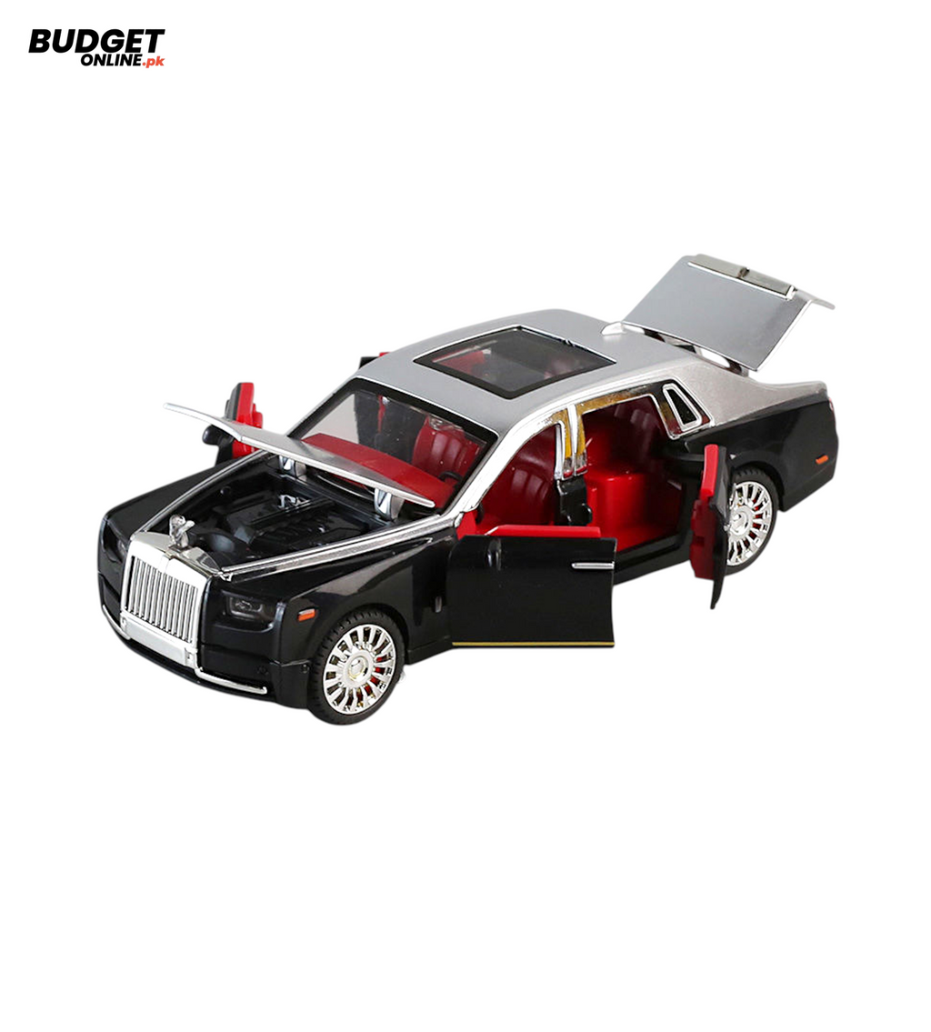 Luxury-Style Friction Car Toy with Lights & Music