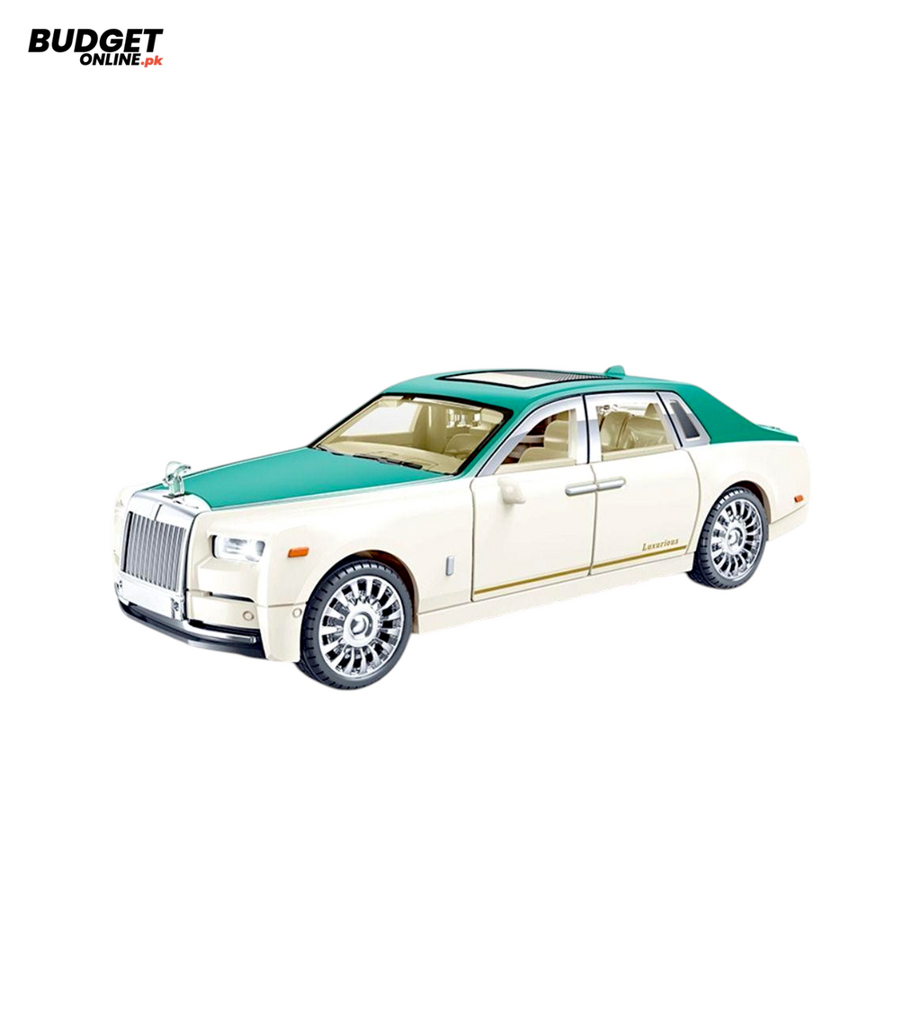 Luxury-Style Friction Car Toy with Lights & Music
