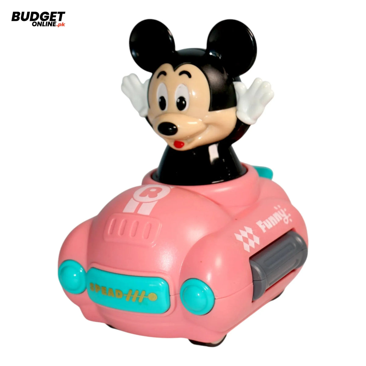 Mickey Friction Crawling Car Toy