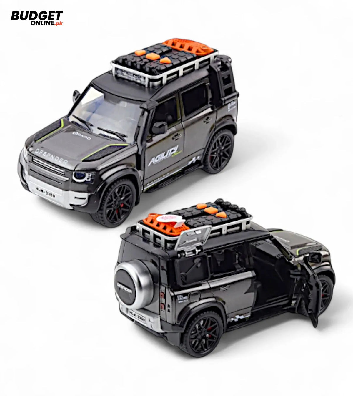 Friction Jeep Defender Toy With Music And Lights