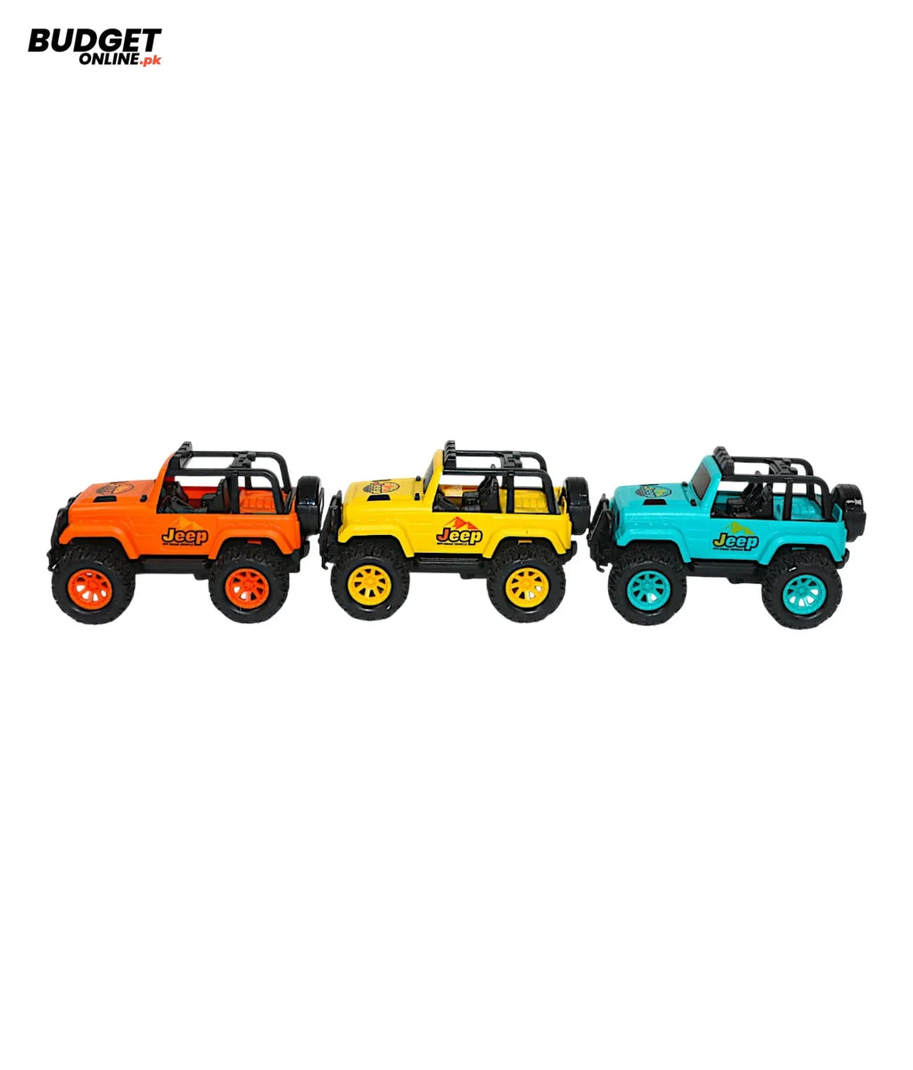 Friction Jeep Toy Car