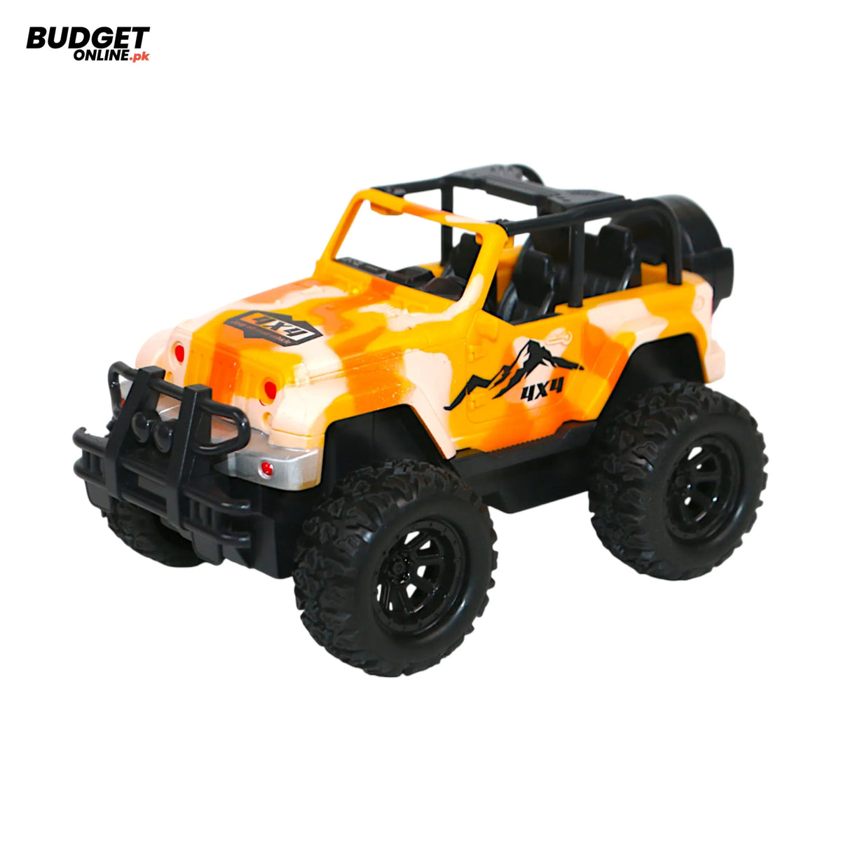 Colorful Friction Military Jeep Toy