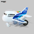 Friction Powered A380 Plane With Lights
