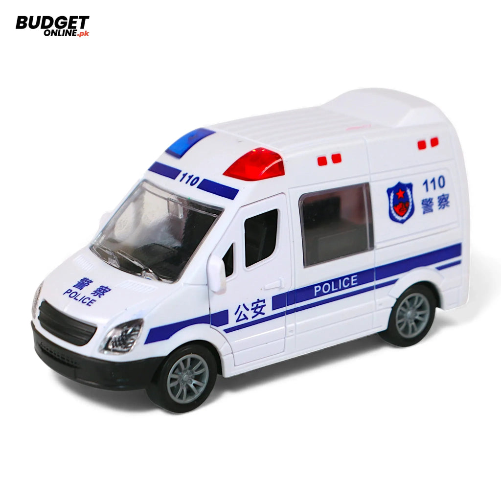 Friction Police Vehicle Toy