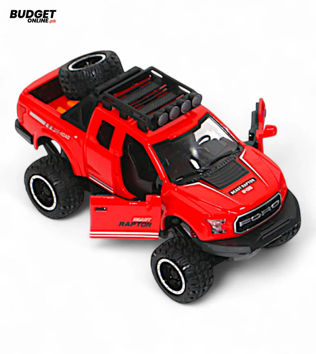 Ford Raptor Friction Toy Truck With Lights And Sound