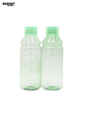 Crystal Plastic Fridge Bottles Set of 2