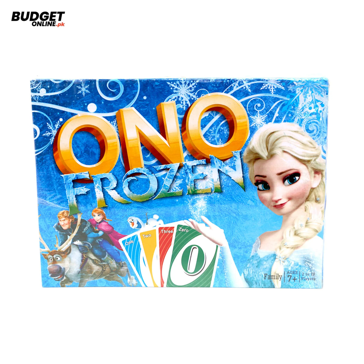 Frozen UNO Card Game