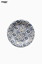 Blue Floral Quarter Plate