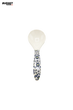Blue Printed Curry Serving Spoon