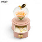 Apple Rose Ring Jewellery Box