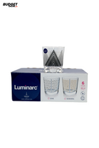 Luminarc 6-Piece Water Glass Set, 30 Cl