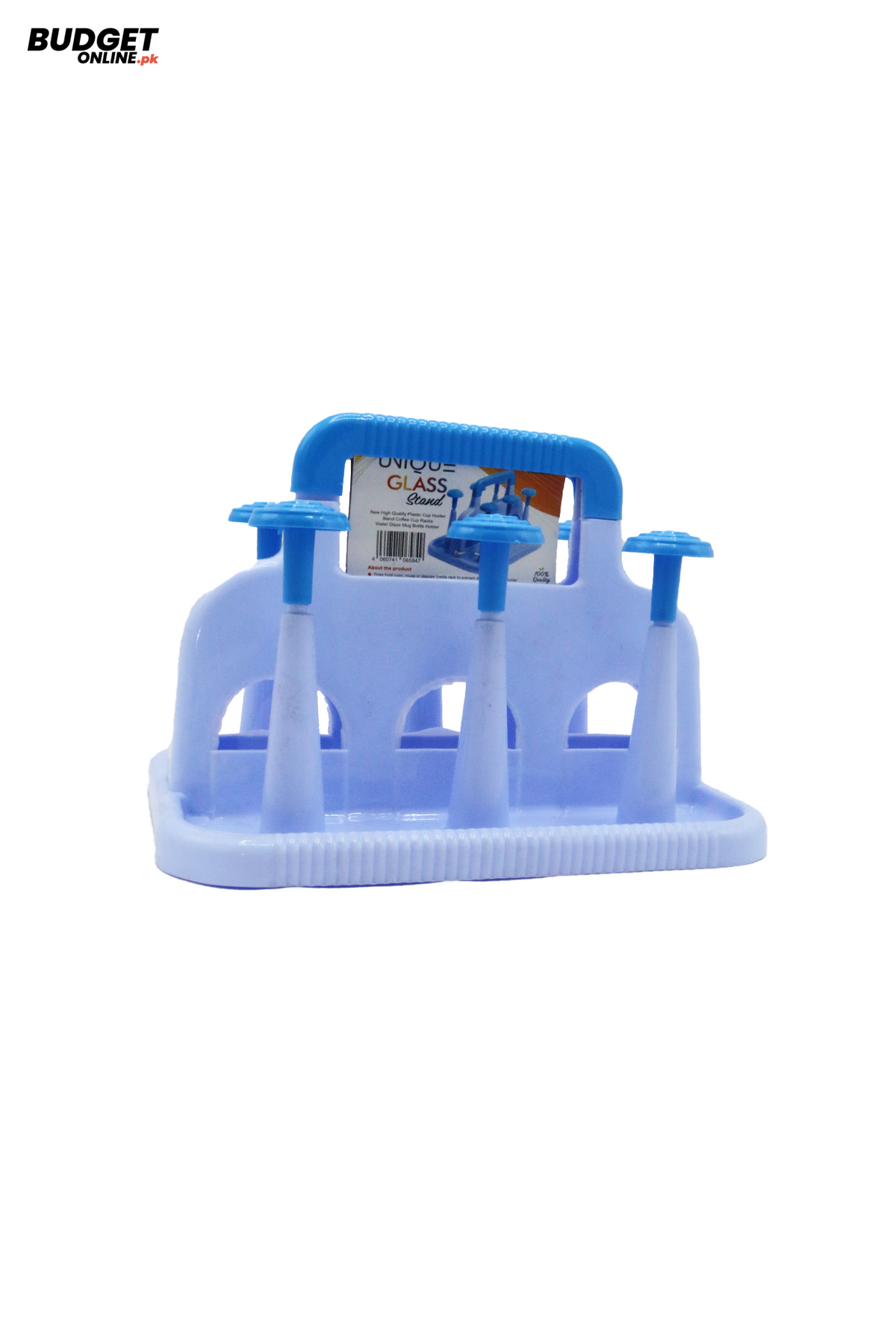 6-Piece Plastic Glass Stand Holder