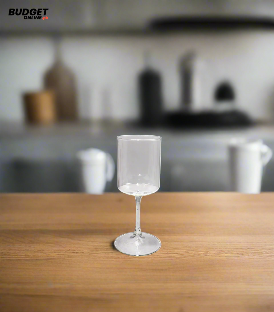 6-Piece Clear Glass Wine Set