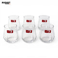 Green Apple Glass Tumblers Set of 6