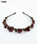 Mixed Color Crystal Stone Hair Band