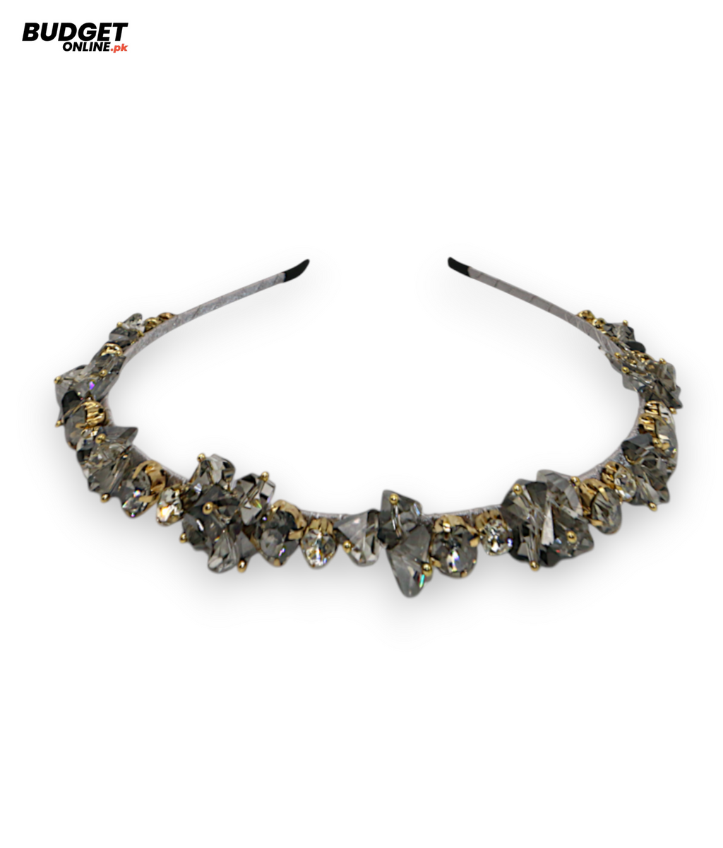 Mixed Color Crystal Stone Hair Band