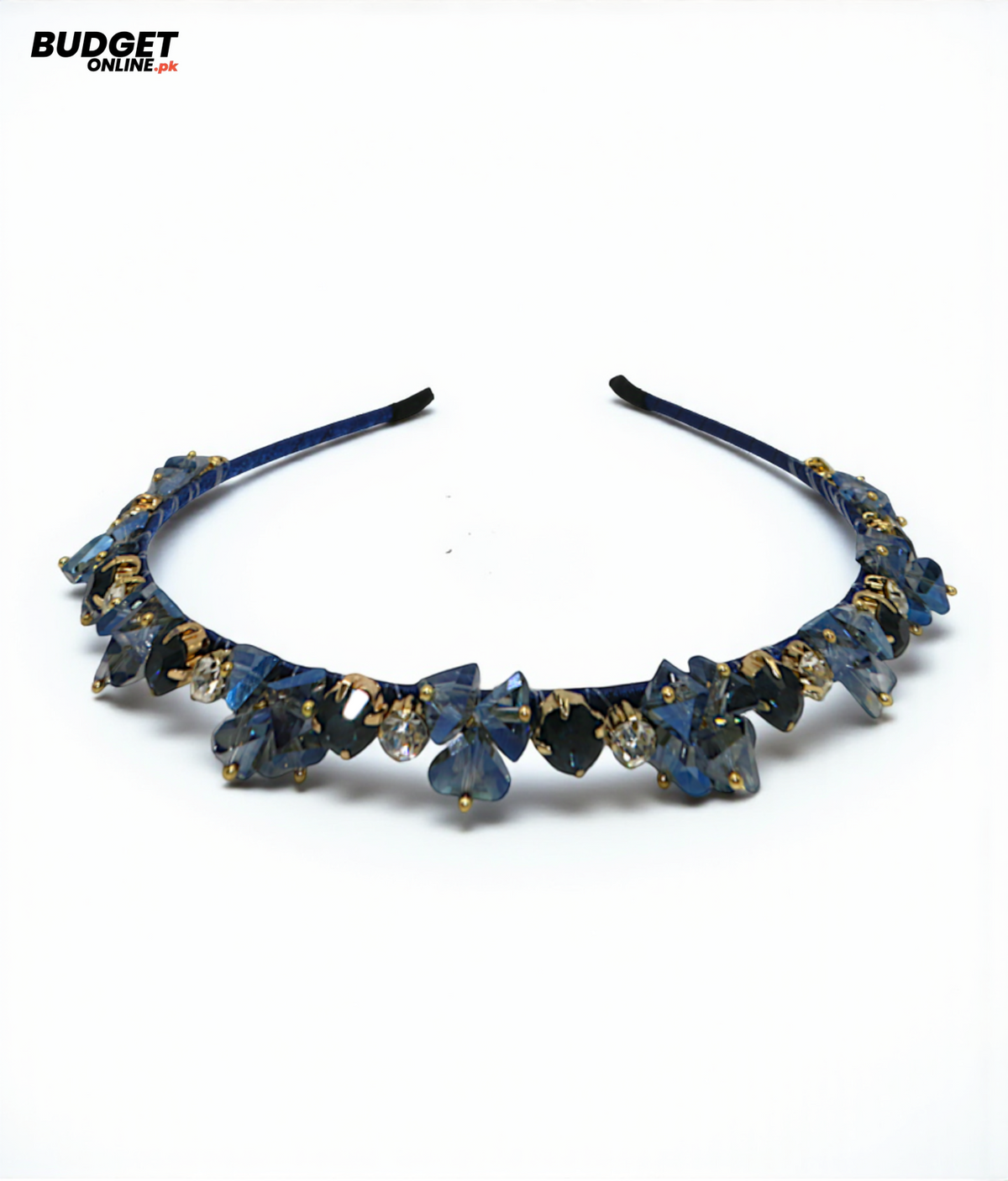 Mixed Color Crystal Stone Hair Band
