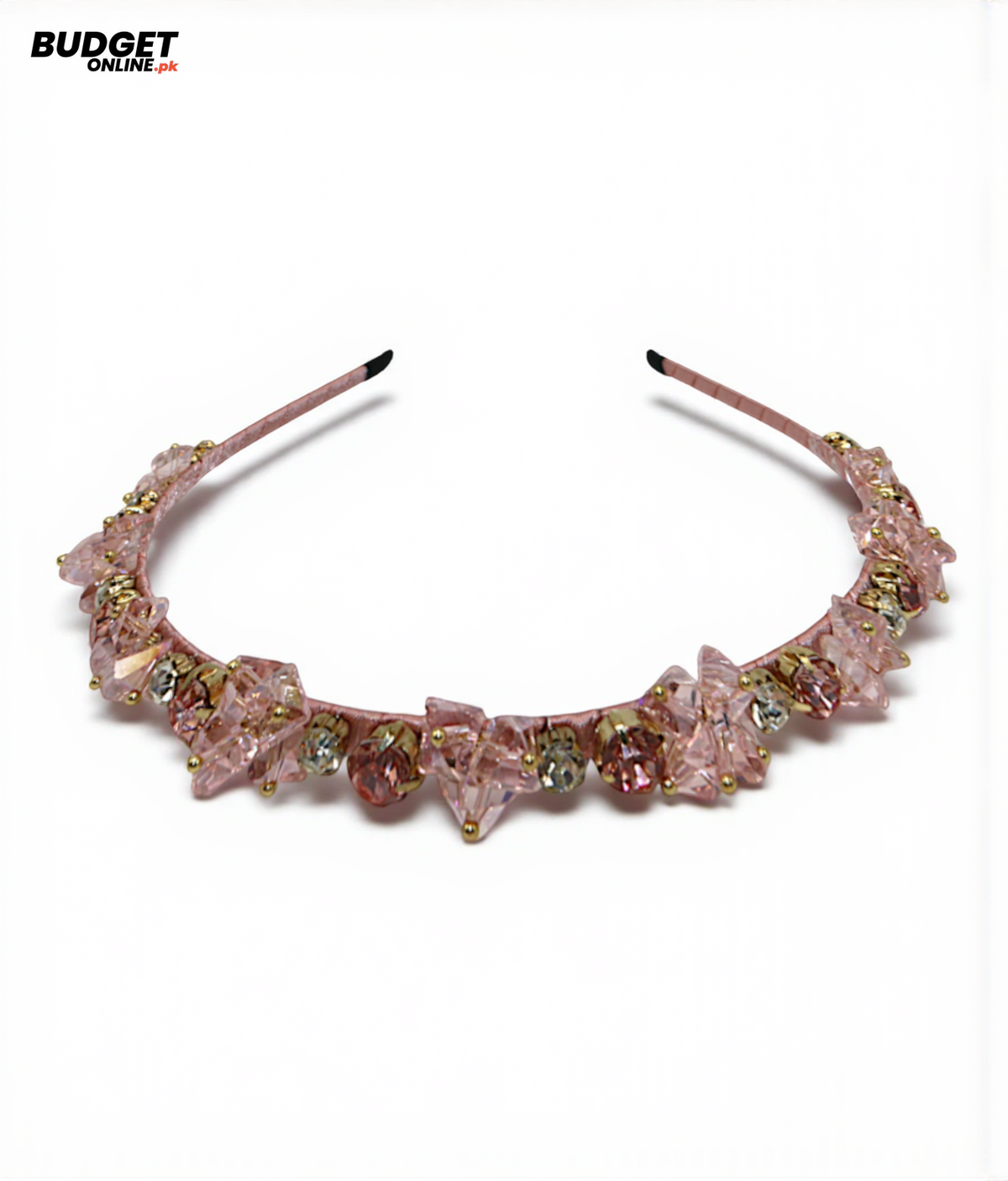 Mixed Color Crystal Stone Hair Band