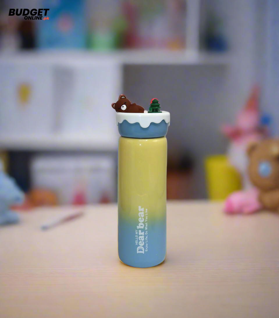 440ml Bear Lid Hot & Cold Bottle