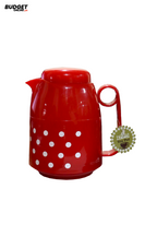 300ml Red Polka Dot Hot Flask
