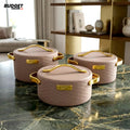 3-Piece Round China Hot Pot Set