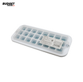 24-Cube Ice Tray With Silicone Base And Lid