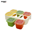 Six-Cube Ice Tray With Cover