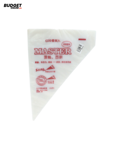 Disposable Icing Piping Bags 100-Pack, 13.5-Inch