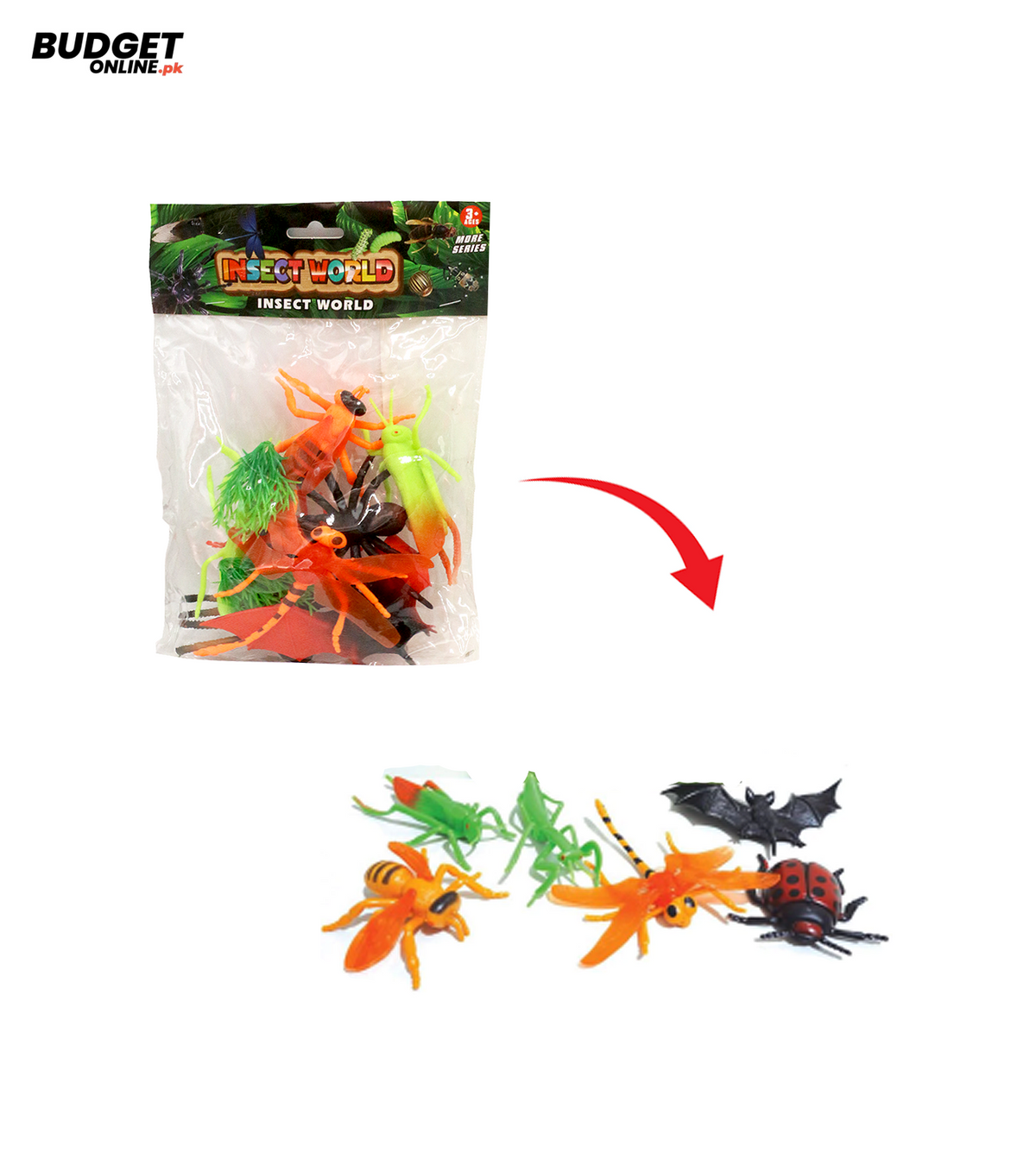 5-Piece Insect Toy Set