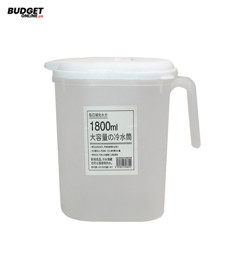 1.8L Plastic Water Jug With Lid