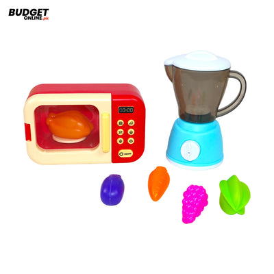 Kids Juicer And Oven Pretend Play Set